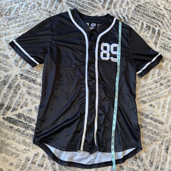 Bart Lisa Simpsons Jersey Black White 89 - Picture 9 of 12